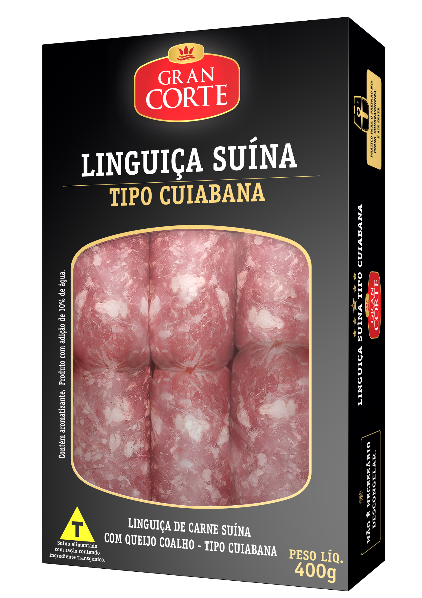 Linguiça Suína Tipo Cuiabana