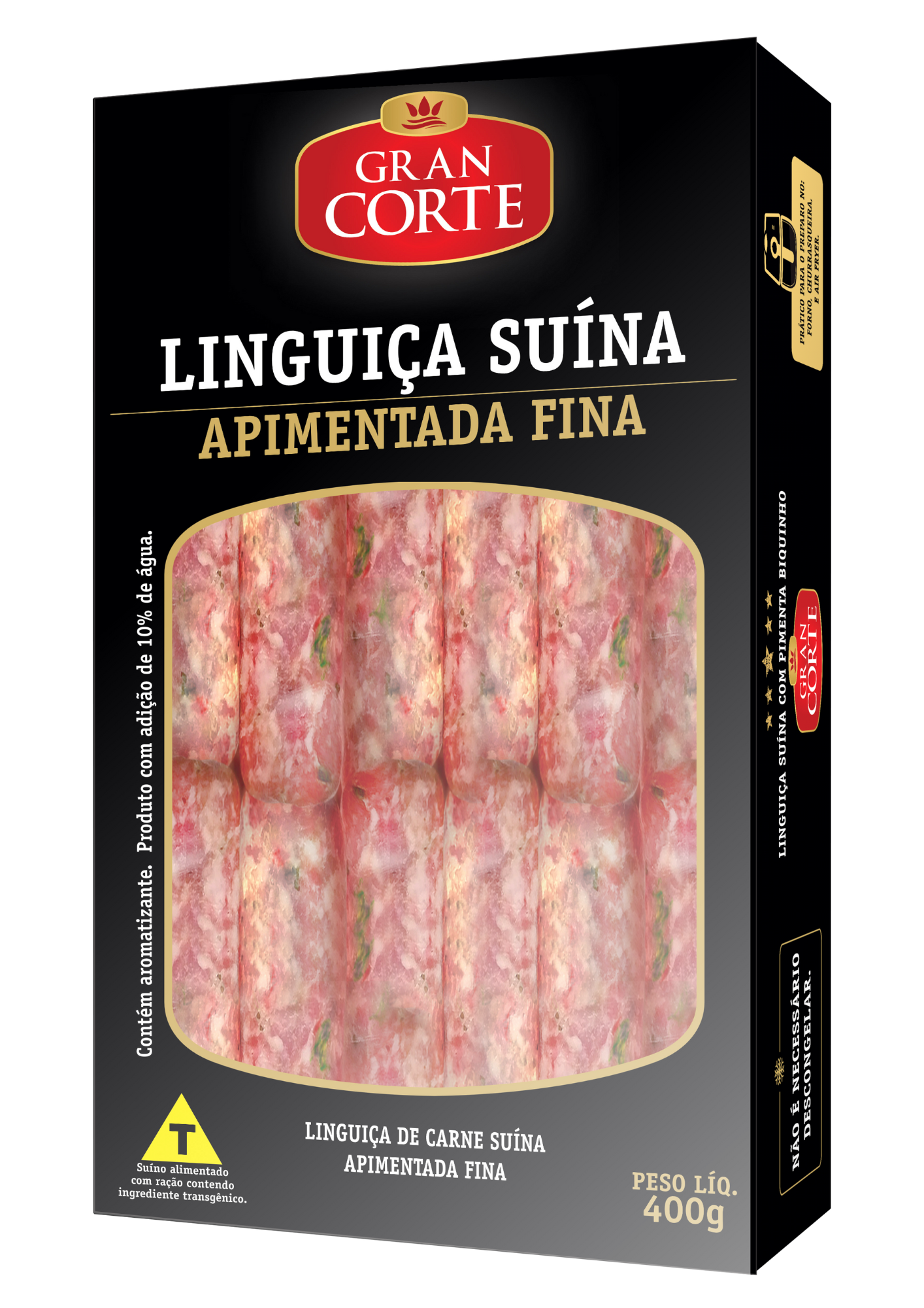 Luinguiça Suína Apimentada Fina