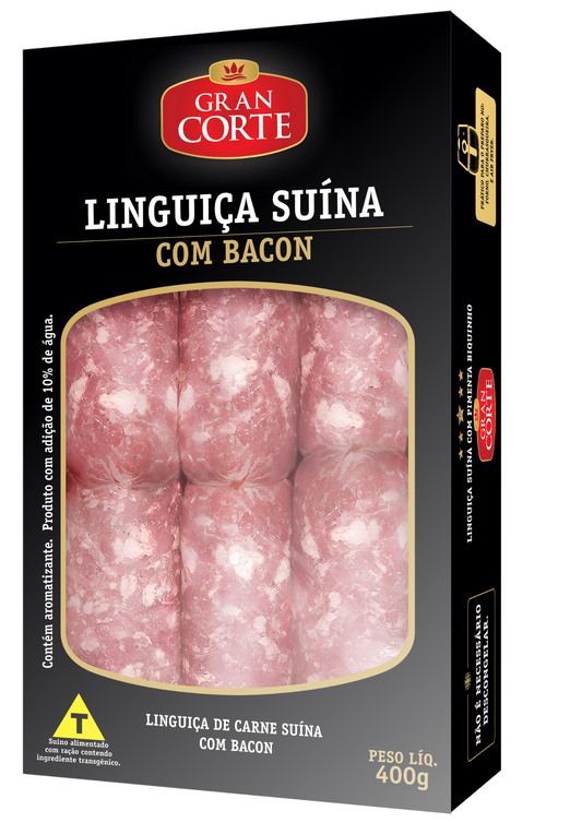 Linguiça Suína com Bacon